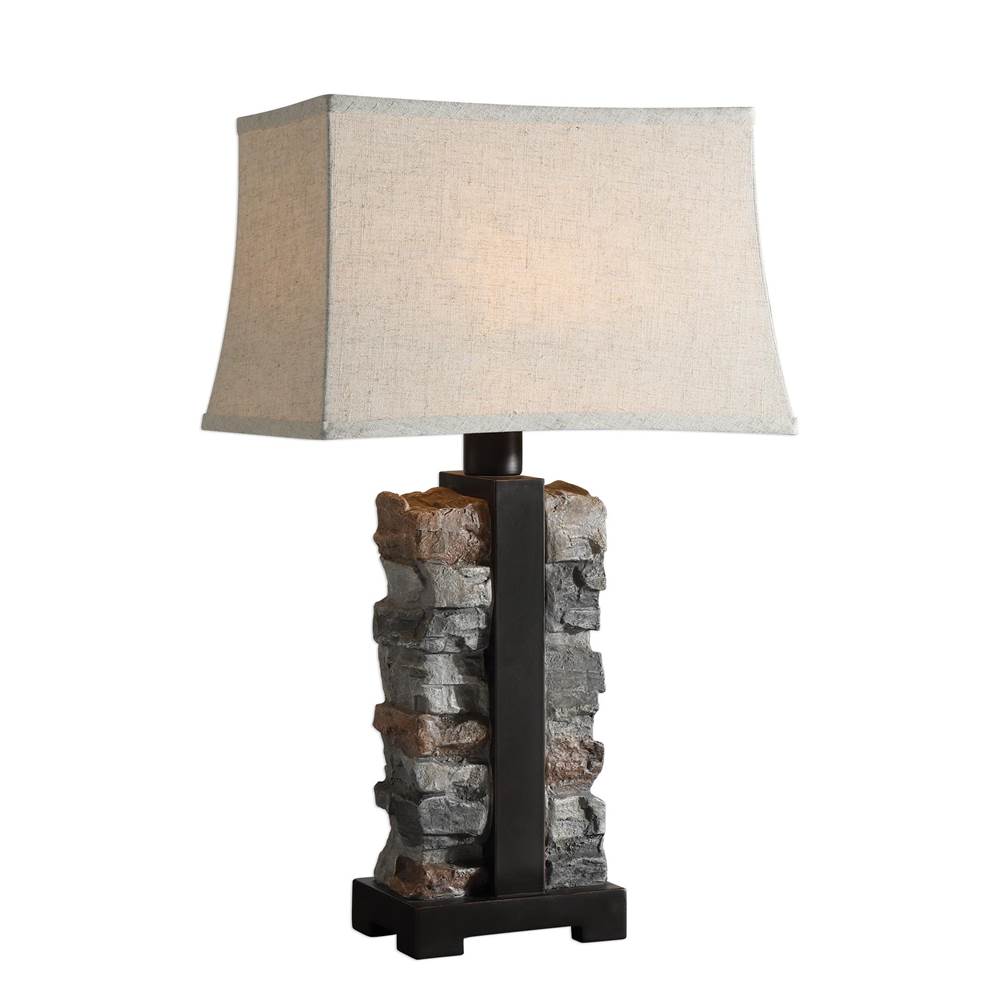 Uttermost Uttermost Kodiak Stacked Stone Lamp