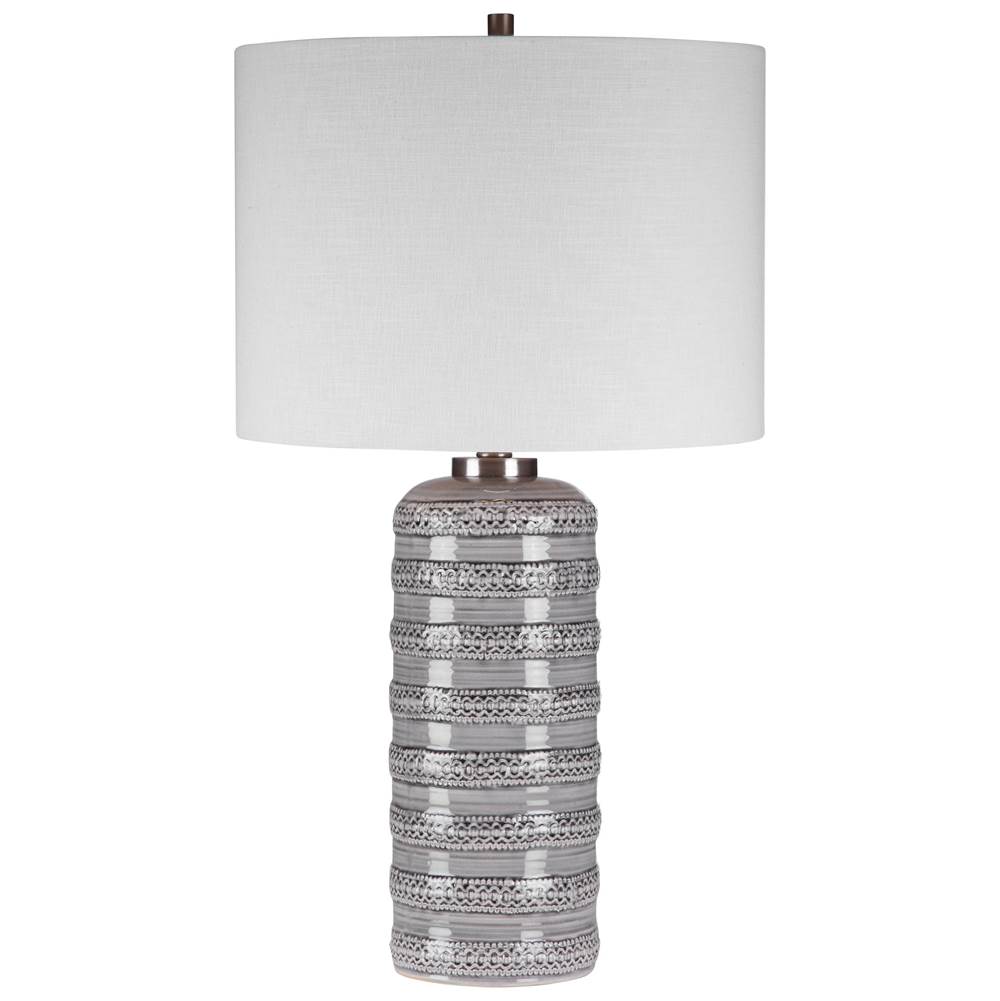 Uttermost Uttermost Alenon Light Gray Table Lamp