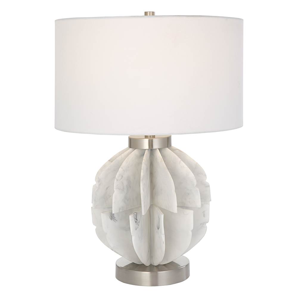 Uttermost Uttermost Repetition White Marble Table Lamp