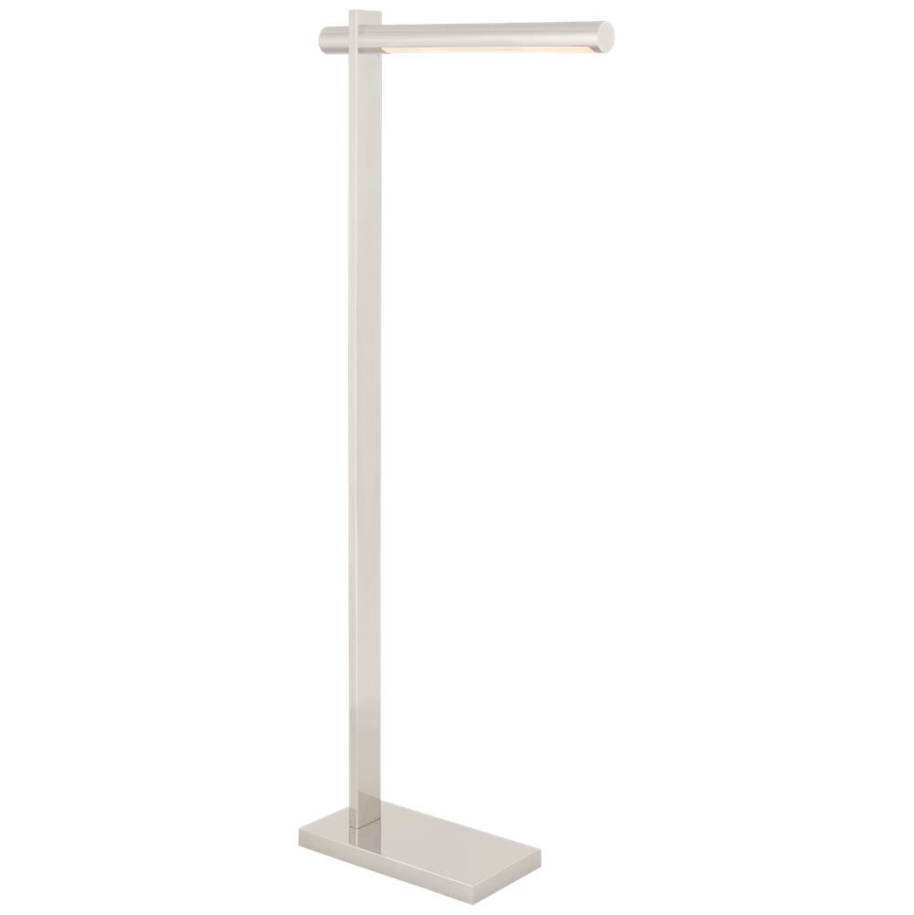 Visual Comfort Signature Collection Axis Pharmacy Floor Lamp in Polished Nickel
