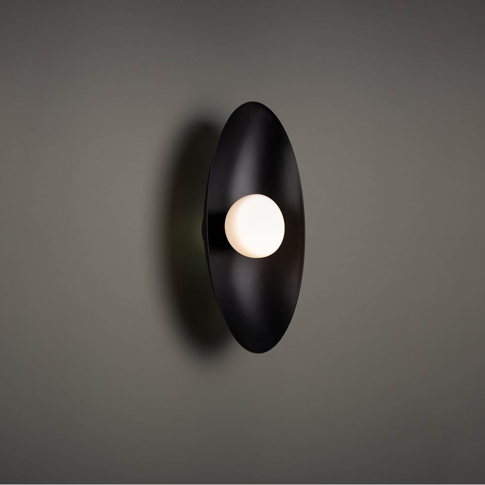WAC Lighting Glamour 18'' LED Wall Sconce 3500K in Black