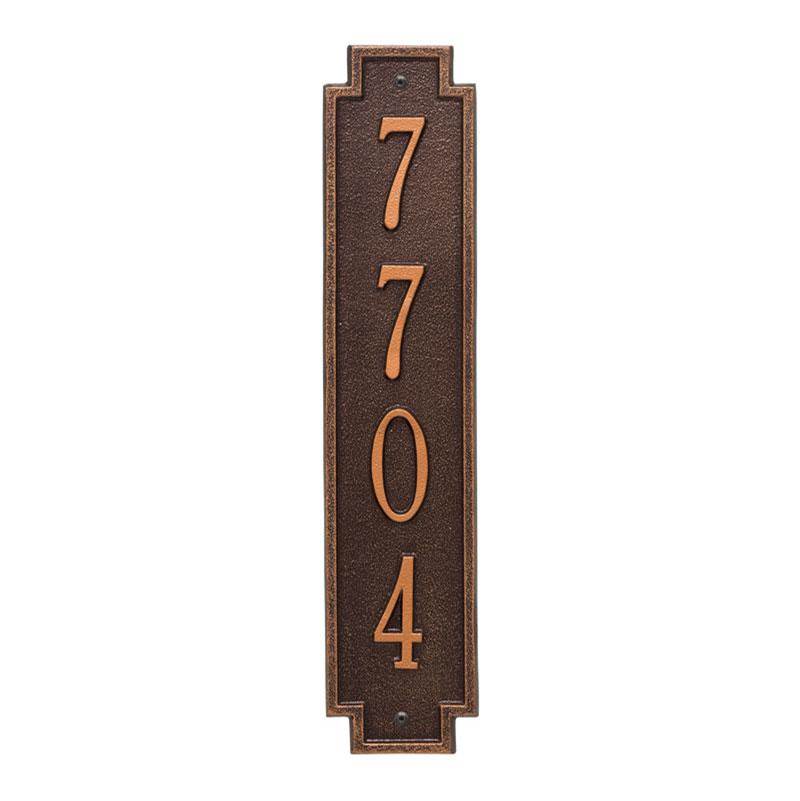 Whitehall Products Personalized Windsor Vertical Wall Plaque