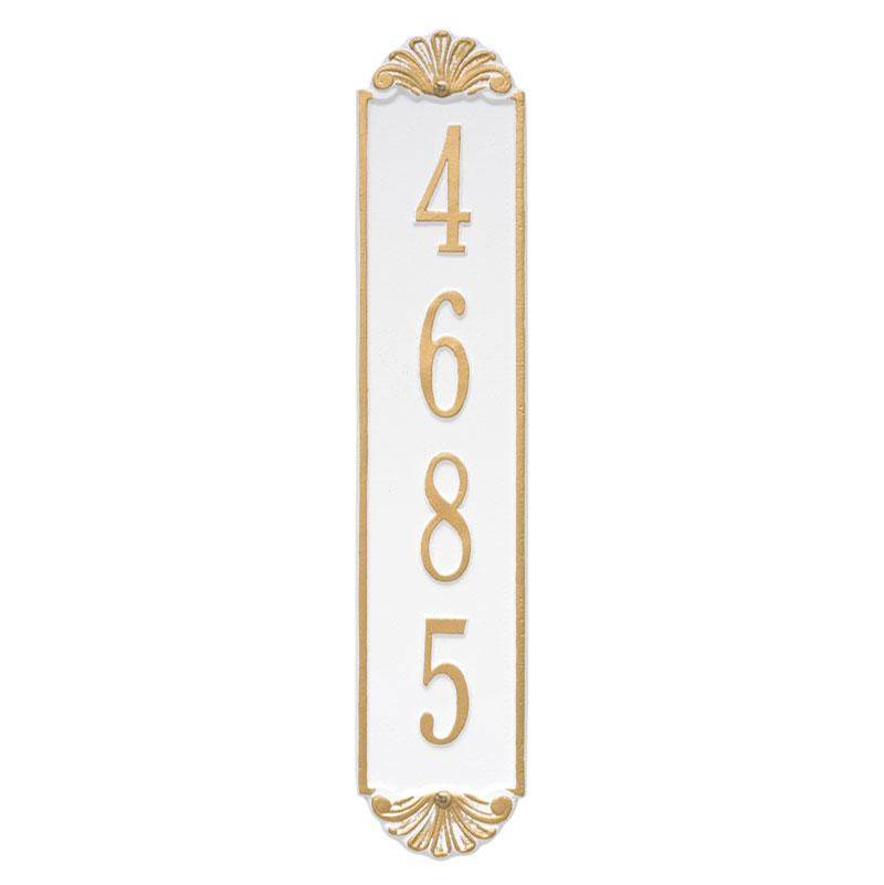 Whitehall Products Personalized Shell Vertical Wall Plaque